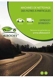 Plaquette Machine DPFBOOST (nettoyage de FAP) 