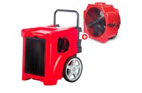 Pack déshumidificateur PRO 50L/Jour BDP50 + Ventilateur sécheur ø500mm MV500PPL MW Tools BDP50SETB