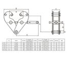 Pince à poutre 5 tonnes MW Tools BKL5