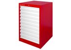 Armoires d'atelier Serie DEK Largeur 590 mm Profond. 628 mm H 950 mm - 5, 8 of 10 tiroirs MW Tools DELK10