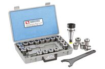 Kit de pinces avec queue conique ISO30 DIN2080 ER32 incl. 18 pinces 3-20 MM Vertex V-201