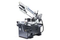 Scie à ruban semi-automatique pour métaux -60/+45° capacité 300 mm 2,4 kW 400V variateur de fréquence 20-100 m/min Metallkraft BMBS300X320 HA-DG
