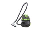 Aspirateur injecteur/extracteur eau et poussière - nettoyage de textiles - cuve en plastique de 16 litres - 1 moteur 1,2 kW 230 V Cleancraft FLEXCAT 116 PD
