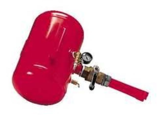 Gonfleur avec réservoir 37l alu.
