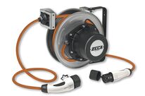 Enrouleur de câble pour véhicules électriques 8 m 5G2,5 + 1X0,5 16A Type d&amp;#039;entrée 2 / Type de sortie 2 Zeca EV6162T