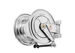 Enrouleur air et eau Ø G 1/2 (f) 20 bars Inox 304 avec support mural fixe Raasm RA.8562.106