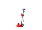 Cric rouleur camion poids lourd hydro-pneumatique 35T MW Tools CAT835