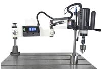 Bras de taraudage / perçage électrique ø 12 / M12 écran tactile servo 0,6 kW 230V portée effective 1100 mm + 6 douilles MW-Tech EDTA1211