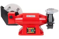 Touret à meuler à eau et à sec meule ø 150 mm 2950 rpm meule blanche ø 200 mm 134 rpm 540 W 230V MW-Tech ME15ES