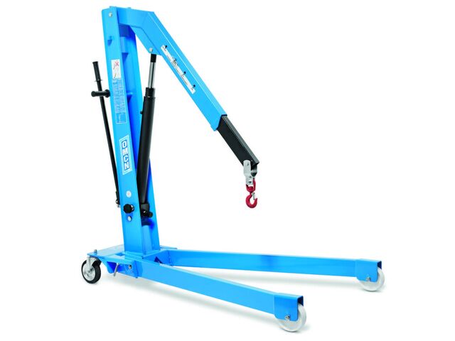 Grue d'atelier 1 t hydraulique pliante OMCN OGP10/DE