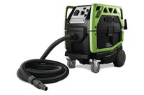 Aspirateur eau et poussière avec nettoyage automatique du filtre - Classe M - cuve en plastique de 41 litres - 1 moteur 1,1 kW 230 V Cleancraft WETCAT 141 RS-TOOL
