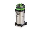 Aspirateur à cendres industriel pour l'hôtellerie et les boulangeries - Réservoir en acier inoxydable de 41 litres - 1 moteur 1,3 kW 230 V Cleancraft FLEXCAT 141 VCA