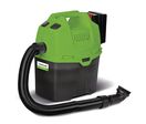 Aspirateur à sec avec bandoulière - Cuve plastique 5 L - Sur batterie lithium-ion 18 V 2,0 Ah - 63 dB(A) Cleancraft DRYCAT 15B
