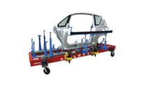 Portique suspendu pour alignement des panneaux latéraux | CELETTE