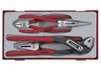 Jeu de pinces poignée en vinyl TT1 tray 4 pièces Teng Tools TT440
