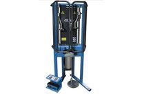 Compresseur de ressorts pneumatique à mors articulés certifié Veritas | OP2031