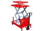 Table élévatrice mobile électrique sur batterie 1500 kg + petit plateau H1800mm MW Tools WTE1500T