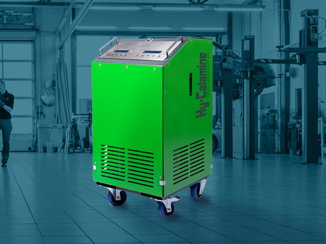 Station de décalaminage moteur par hydrogène Hy-Calamine 1000S avec option EGR Pilot