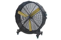 Ventilateur brasseur d&amp;#039;air mobile silencieux en plastique Ø 1500 mm 400 W - Grand débit et vitesse variable MW Tools MV1500IE