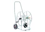 Chariot porte-tuyau galvanisé 80 m 3/4'' MW Tools HW8034SV2