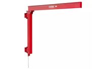 Potence murale 500 kg - Avec palan électrique à chaîne 300 kg 6 m et Chariot porte-palan MW Tools PHM500SET3