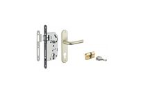 THIRARD - Garniture monomax axe 50 à cylindre 3 clés v/br + ensemble leto