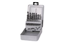 Jeu de 19 Forets HSS 1-10/0.5 mm : 10900