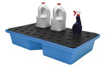 Bac de rétention 63 l avec caillebotis Ecospill LB60M