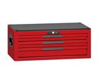 Coffre à outils 3 tiroirs pour servante pro rouge Teng Tools TSM26R3