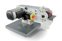 Ponceuse à bande d&#039;établi pour métaux avec bande abrasive 100x1220 mm 19 m/s 1,5 kW 230V Torros BS100122 230V