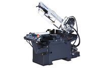 Scie à ruban semi-automatique pour métaux -60/+45° capacité 230 mm 1,5 kW 400V variateur de fréquence 20-100 m/min Metallkraft BMBS230X280 HA-DG