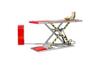 Pont moto électrique professionnel 230V - 1,1kW - 600kg 2200x780mm modèle extra bas 75mm MW Tools ESB600PRO