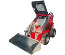 Mini chargeur sur roues moteur essence 23ch - 16 kW - Capacité de levage 300 kg - Avec godet MW Tools MLD300W