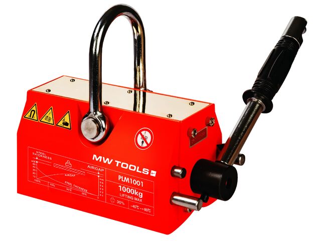 Aimant de levage 990kg MW Tools PLM1001