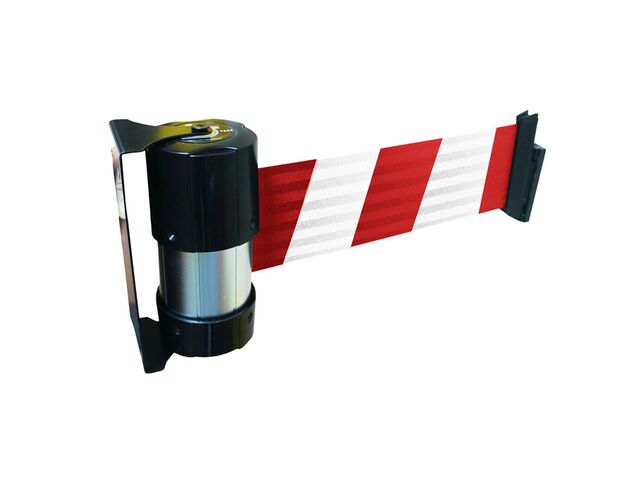 Ruban de signalisation rouge/blanc 4,30 m MW Tools AW45C