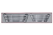 Jeu de clés de serrage mixtes long TTX4 tray 8-19mm 12 pièces Teng Tools TTXLMP12