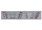Jeu de clés de serrage mixtes long TTX4 tray 8-19mm 12 pièces Teng Tools TTXLMP12