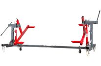 Pont rotatif carrosserie 360° - 2T - Mobile avec grandes roues 200 mm - Support pivotant pour restauration véhicule MW Tools KTB2000P