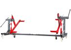 Pont rotatif carrosserie 360° - 2T - Mobile avec grandes roues 200 mm - Support pivotant pour restauration véhicule MW Tools KTB2000P
