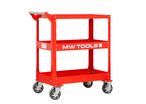 Chariot desserte d'atelier 3 plateaux avec roulettes MW Tools DERG005