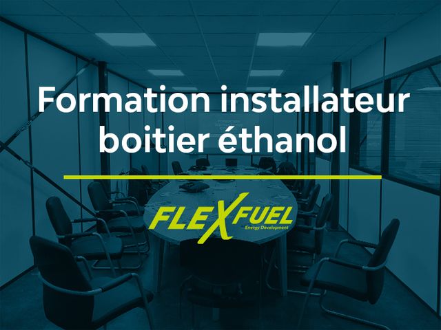Formation installateur Ethanol