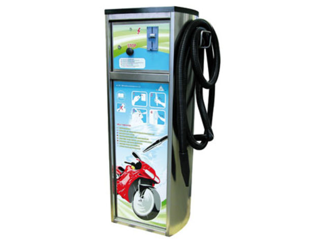 Sécheur pour 2 roues en self service, triphasé