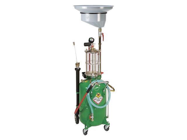 Récupérateur aspirateur huile avec préchambre 65l Raasm RA.44065