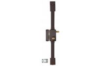 THIRARD - Serrure multipoint à appliquer beluga marron cr transit 2 à tirage 75 x 130 gauche 4 clés
