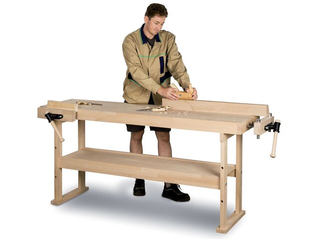 Établi en bois 2000 mm Holzkraft HB1901