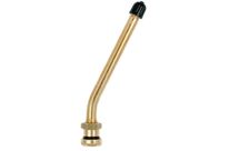 Valve poids lourds : simple coude Ø 9,7mm L.85mm