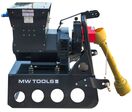 Groupe électrogène agricole 40 kW (50 kVA) pour tracteur dès 80 ch - 230 V et 400 V - Régulateur AVR - Cardan et attelage trois points MW Tools PTG400