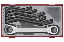 Set de clés polygonales à racagnac doubles TTX1 tray 6-22mm 12pans 6 pièces Teng Tools TTRORS