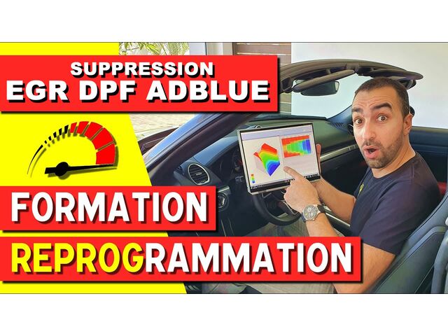 Formation à la désactivation des systèmes EGR, DPF (FAP), AdBlue 
