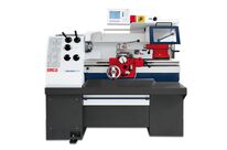 Tour à métaux précise hauteur des pointes 170 mm entre-pointes 700 mm alésage 50 mm 5,3 kW 400V + variateur Emco EMCOMAT-17 D